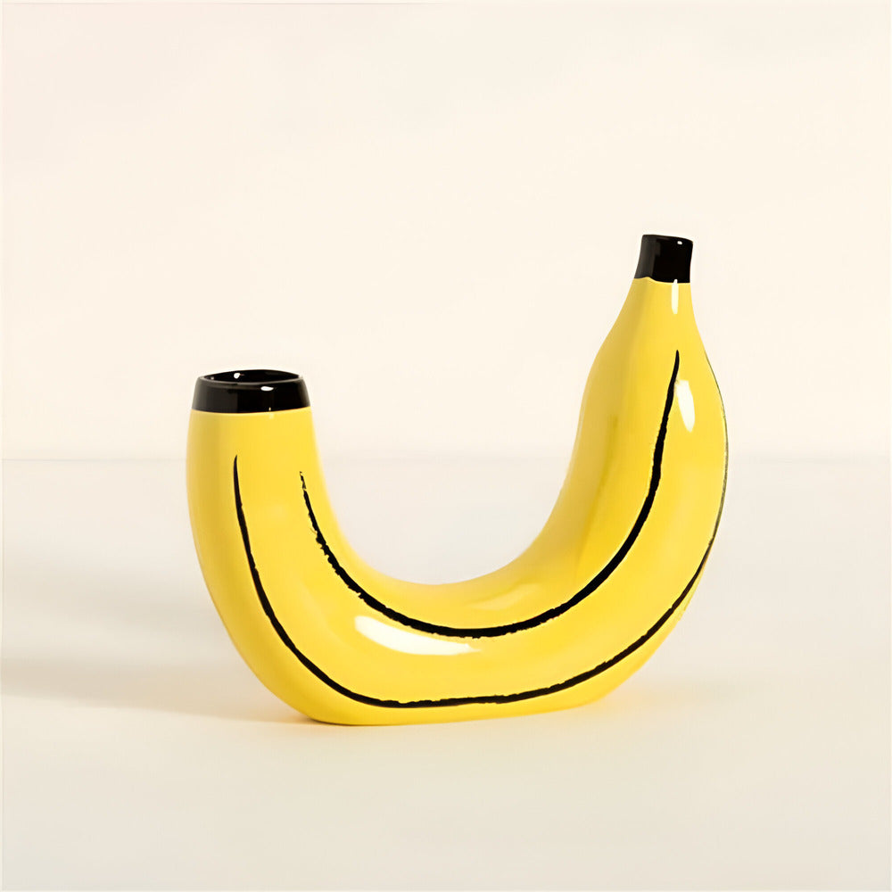 BowLift | Modern Decorative Banana-Shaped Vase