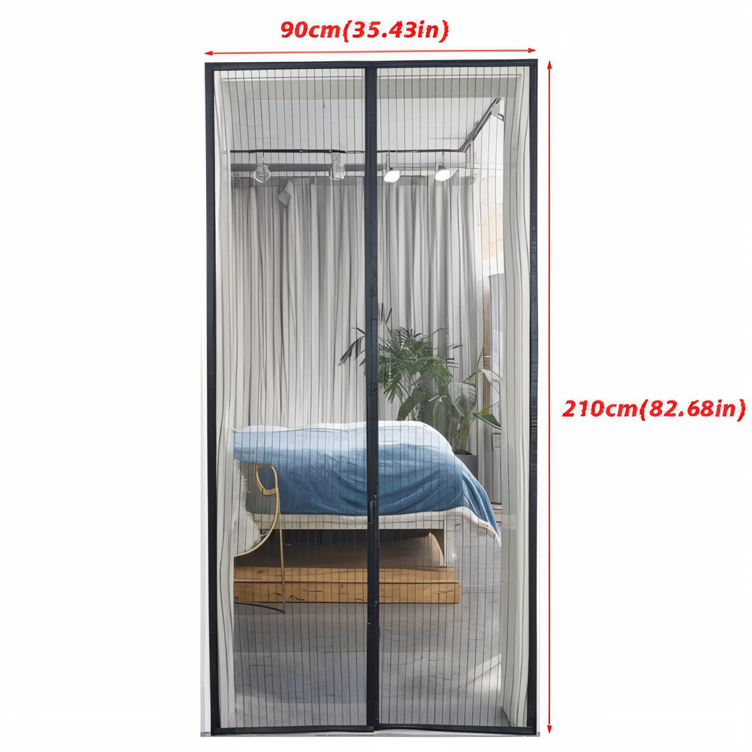 MagniSeal™ Magnetic Door Net Against Insects | Bowlift