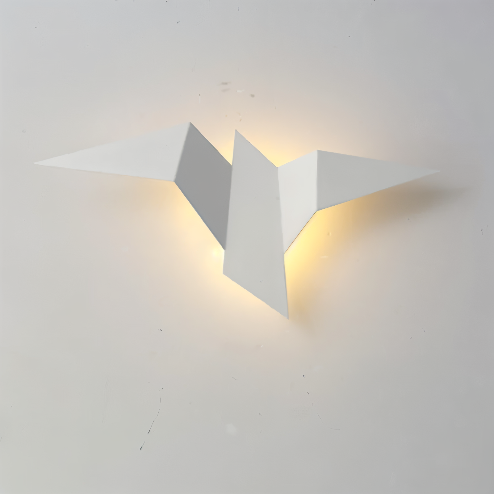 BowLift | OriTori Wall Light - Geometric Origami Bird Wall Light - Japanese Style Wall Light Design