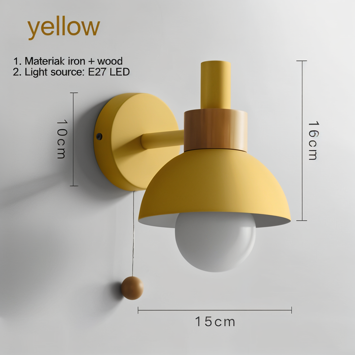 BowLift | Modern Macaron Wall Lamp - Elegant Lighting for Every Space
