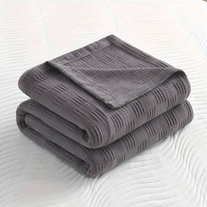 BowLift | LUMINOFT – Breathable knitted cotton blanket