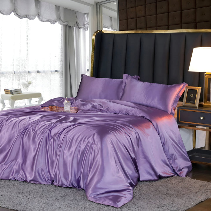 BowLift | Luxurious Silk Duvet Cover Soft Breathable Maintenance Friendly
