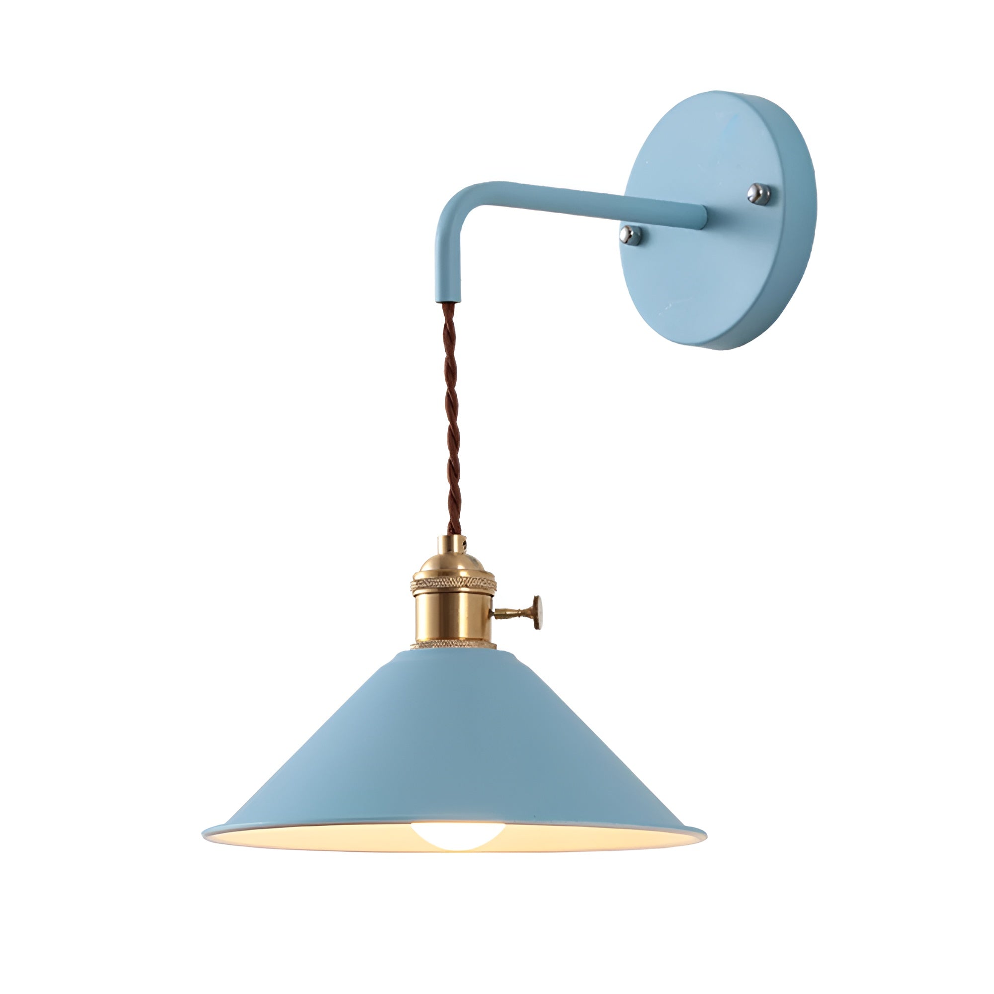 BowLift | Retro Vintage Wall Lamp - Vintage-inspired Cone Metal Wall Lamp