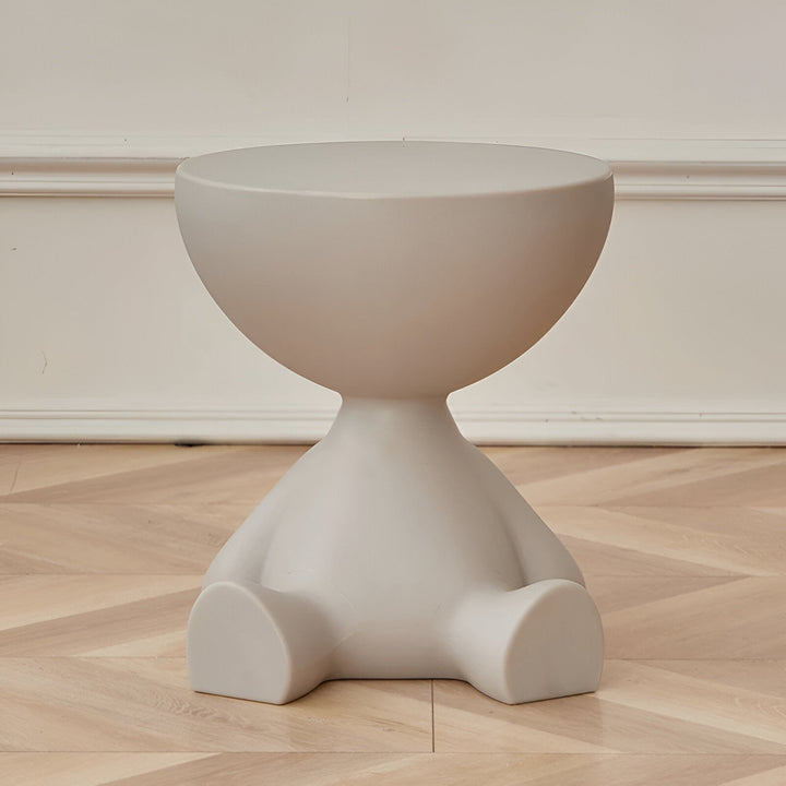 BowLift | Round Coffee Table – Elegant Side Table for Living Room and Interior