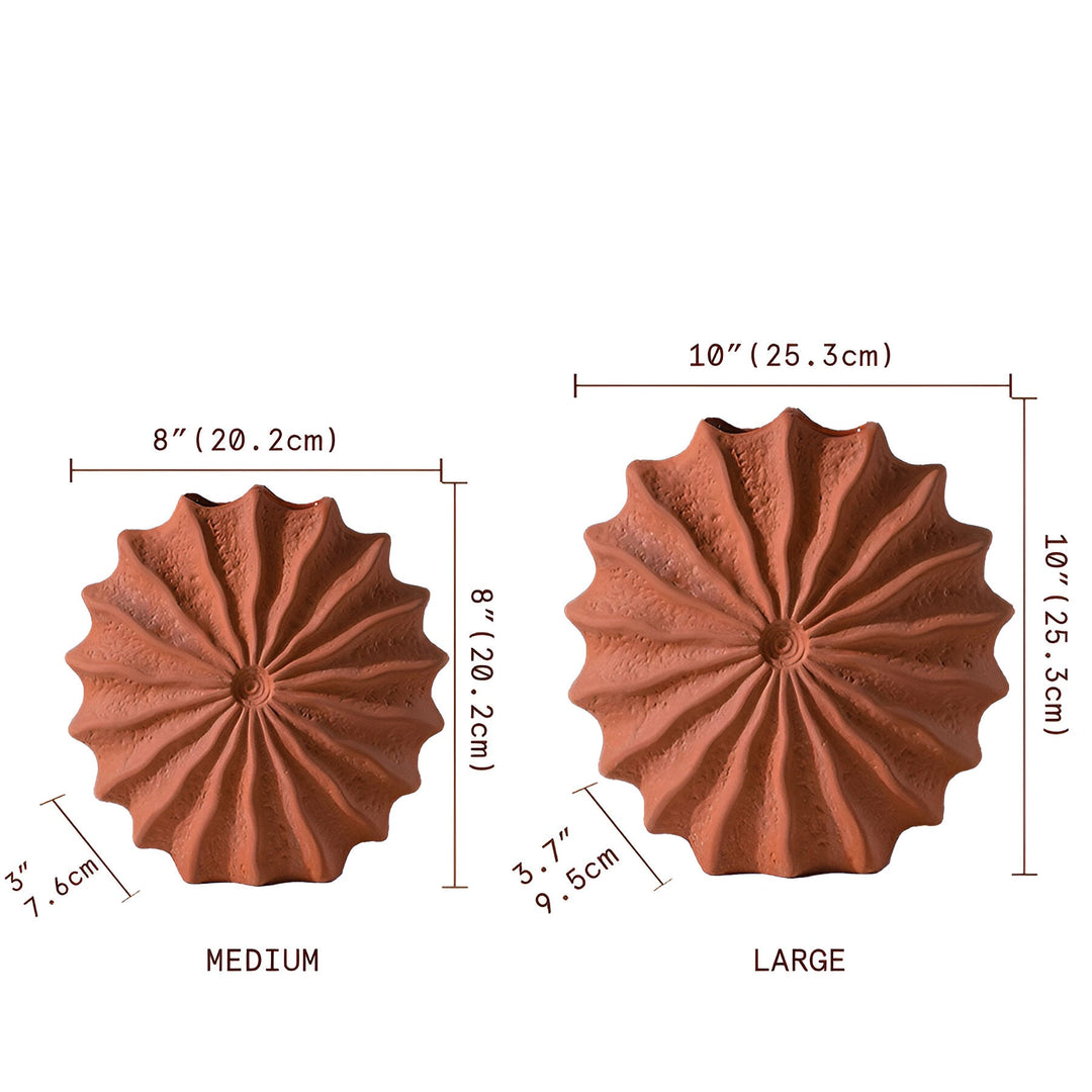Folding Design Geometric Retro Vase Bowlift