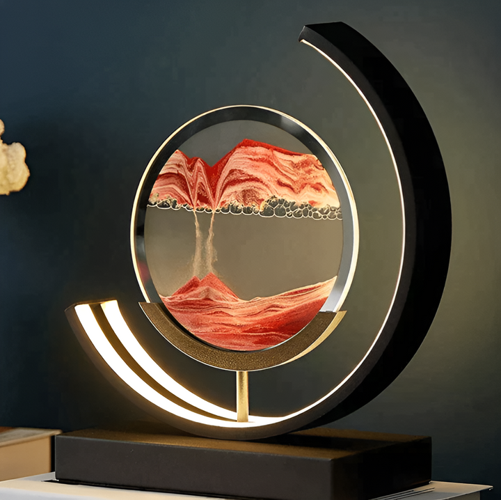 BowLift | SandLamp | Dimmable LED Sand Lamp with Touch Control