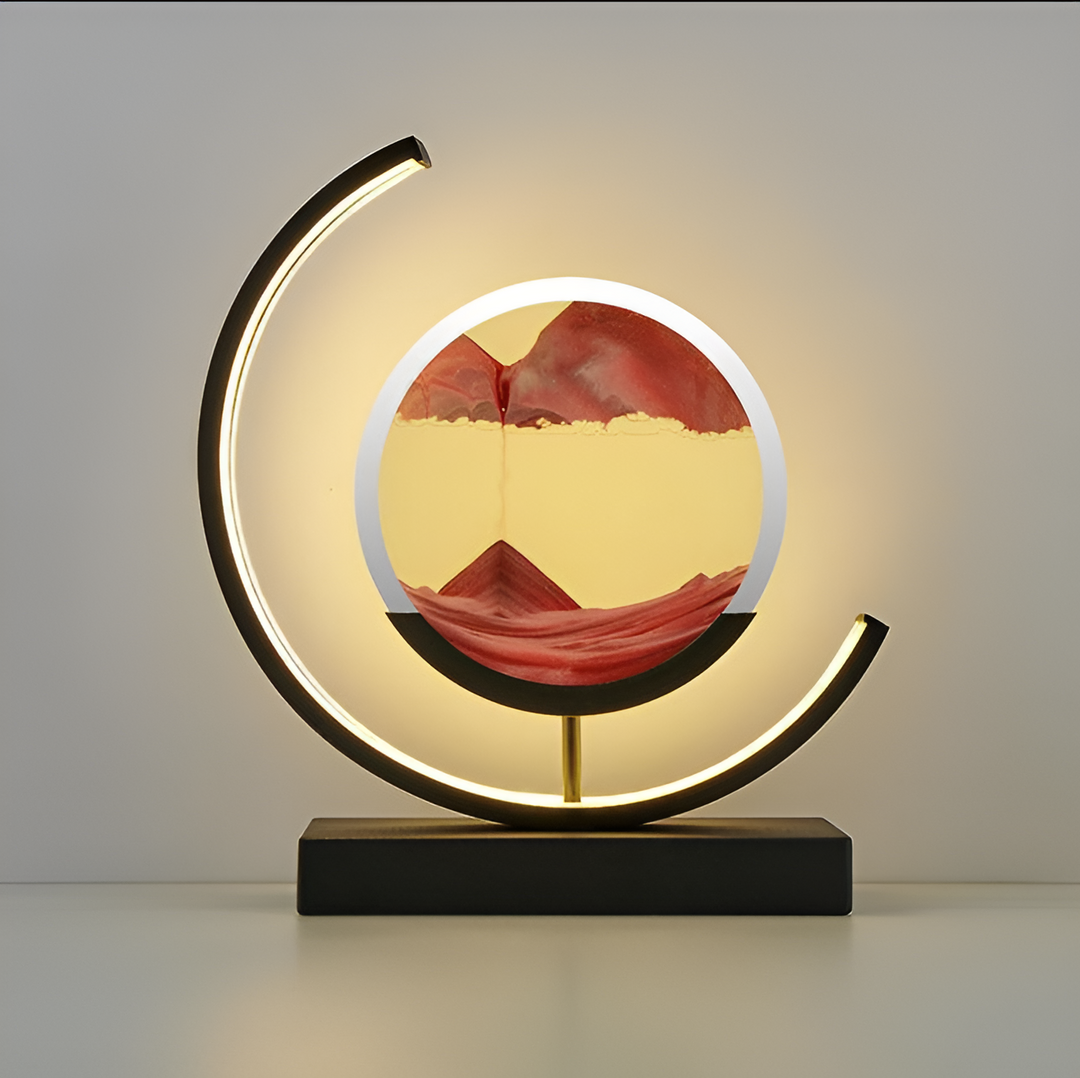 BowLift | SandLamp | Dimmable LED Sand Lamp with Touch Control