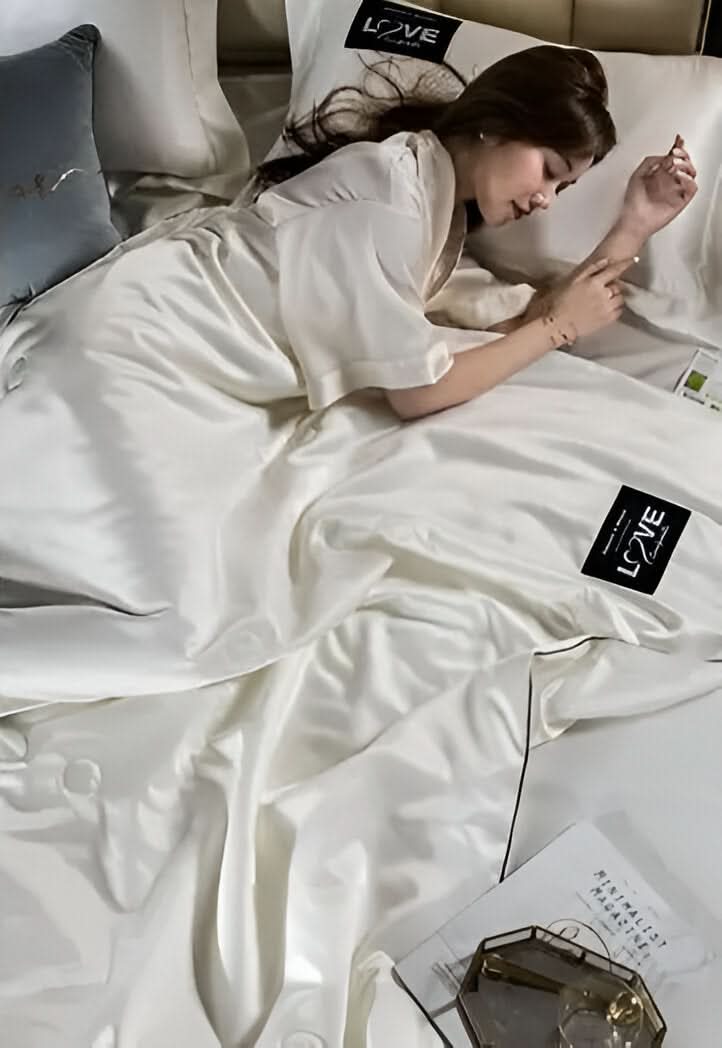 BowLift | FLUFFINA - Premium Satin Silk Bedding
