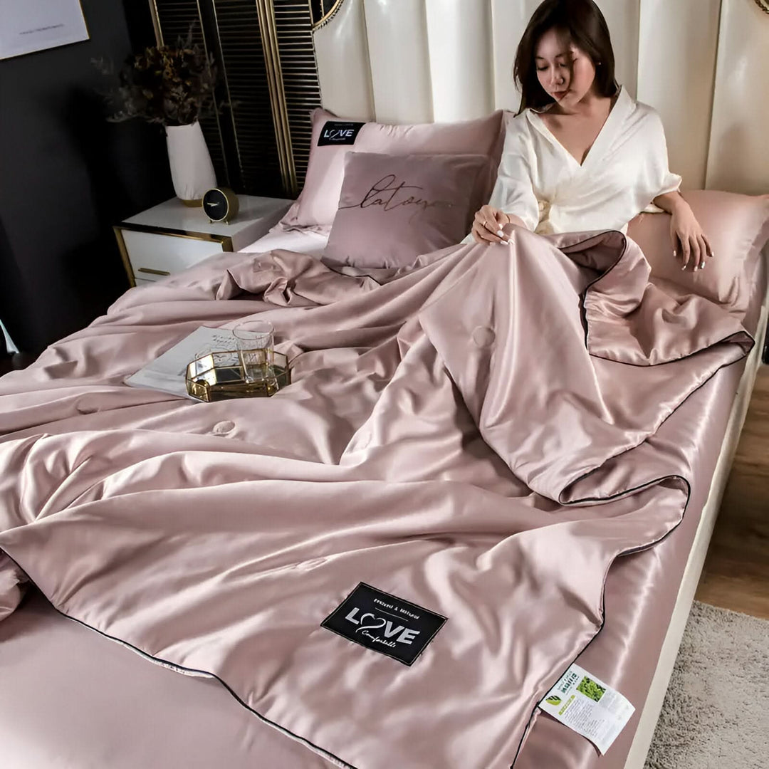 BowLift | FLUFFINA - Premium Satin Silk Bedding