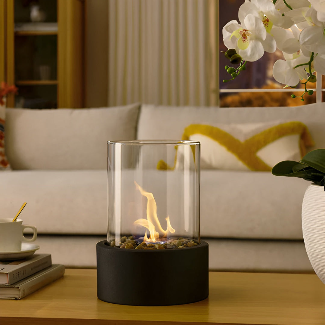 BowLift | Stylish Table Element of Metal with Black Base