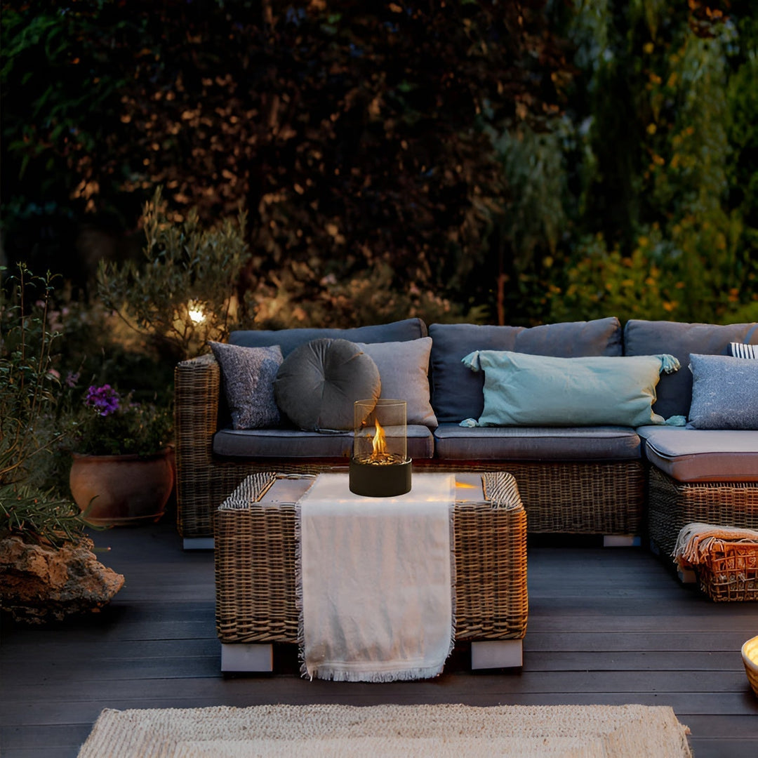 BowLift | Stylish Table Element of Metal with Black Base