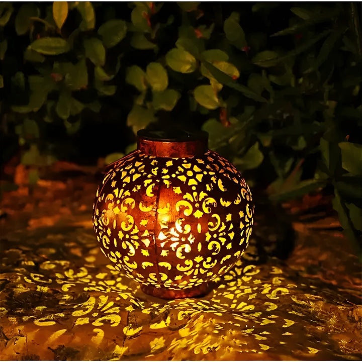BowLift | SolarGlow - Vintage Solar-powered Outdoor Light - Waterproof Outdoor Light