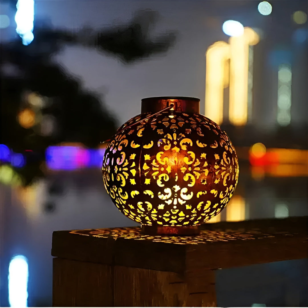 BowLift | SolarGlow - Vintage Solar-powered Outdoor Light - Waterproof Outdoor Light