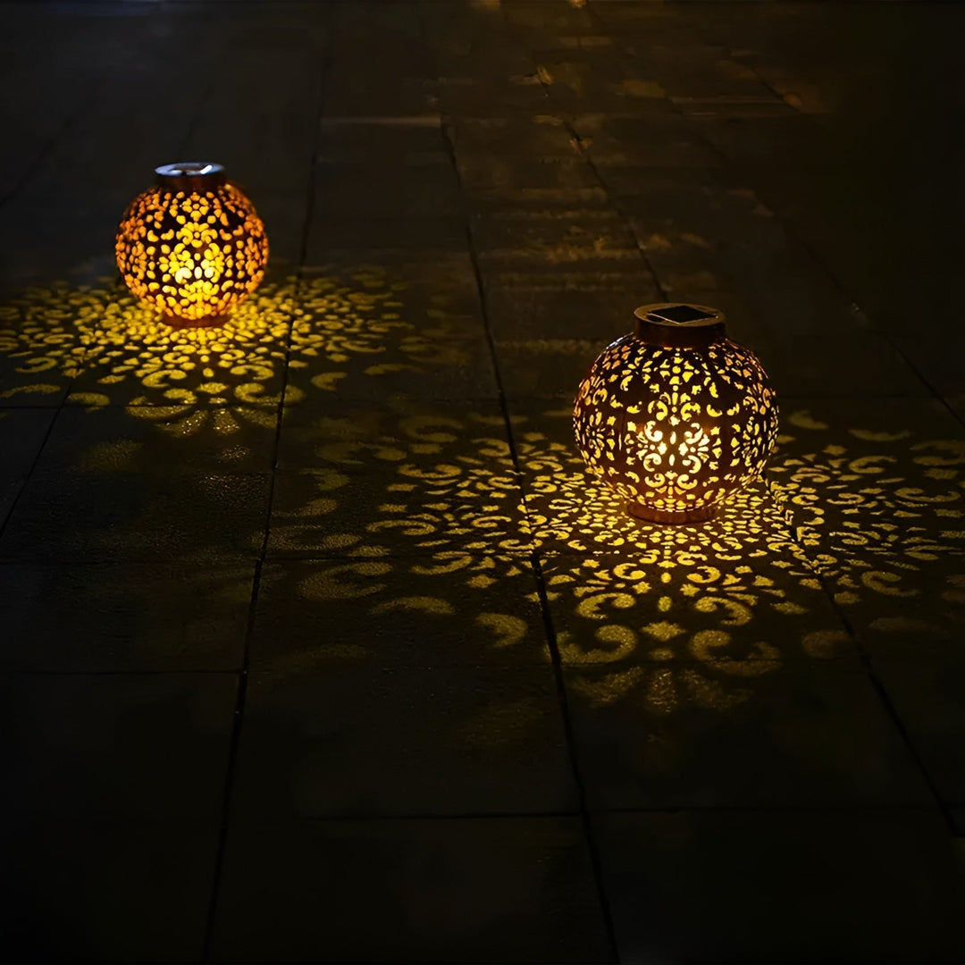 BowLift | SolarGlow - Vintage Solar-powered Outdoor Light - Waterproof Outdoor Light