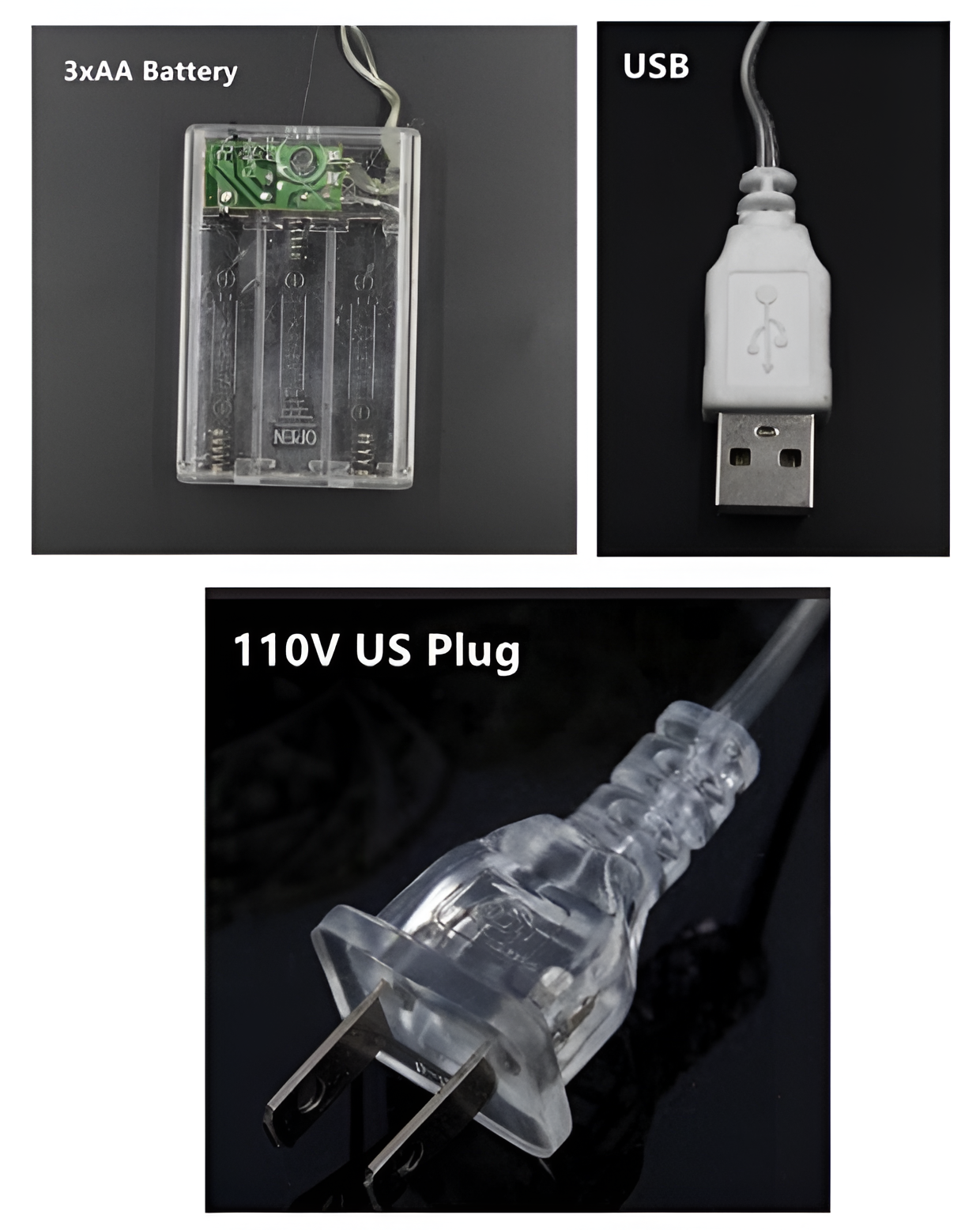 BowLift | Sparkle String Lights - Decorative Ball, Flower, Star, Snowflake LED String Lights