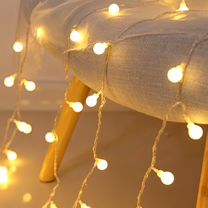 BowLift | Sparkle String Lights - Decorative Ball, Flower, Star, Snowflake LED String Lights