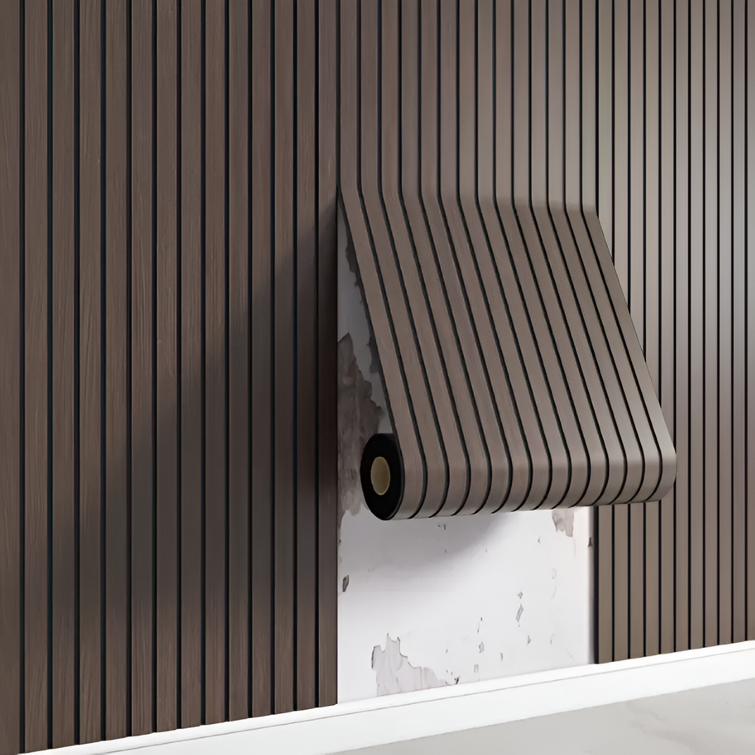BowLift | Self-adhesive 3D PVC Wall Panel with Wood Look