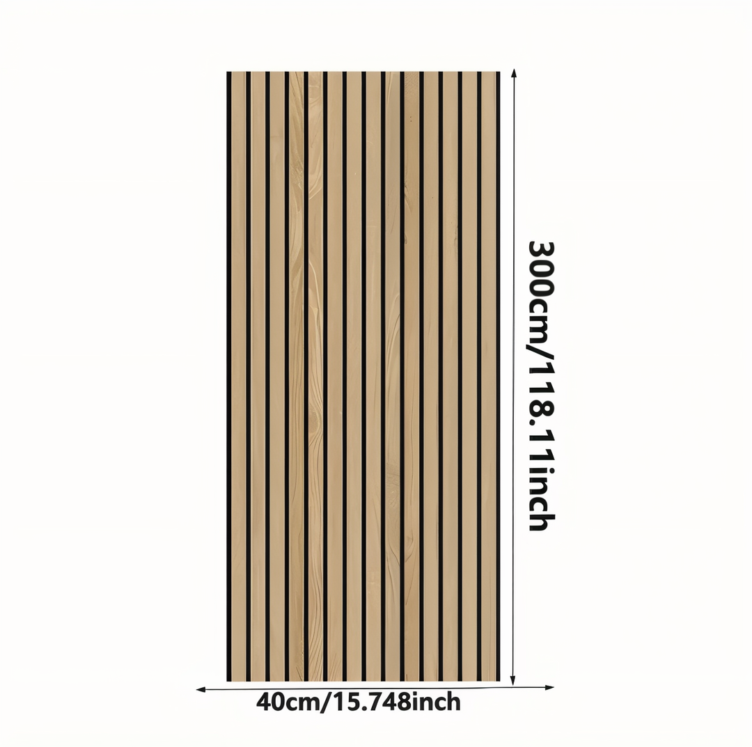 BowLift | Self-adhesive 3D PVC Wall Panel with Wood Look