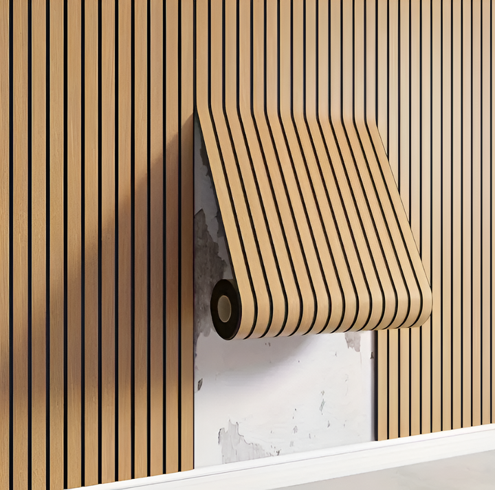 BowLift | StickieFast 3D Wall Panels – Self-Adhesive PVC Panels with Realistic Wood Texture