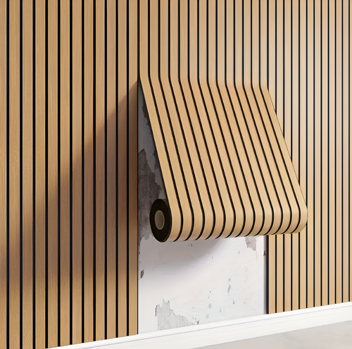 BowLift | StickieFast 3D Wall Panels – Self-Adhesive PVC Panels with Realistic Wood Texture