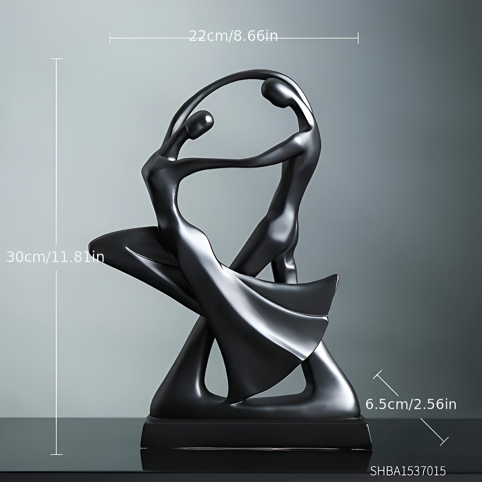 BowLift | SwayDuo | Modern dancing resin sculpture
