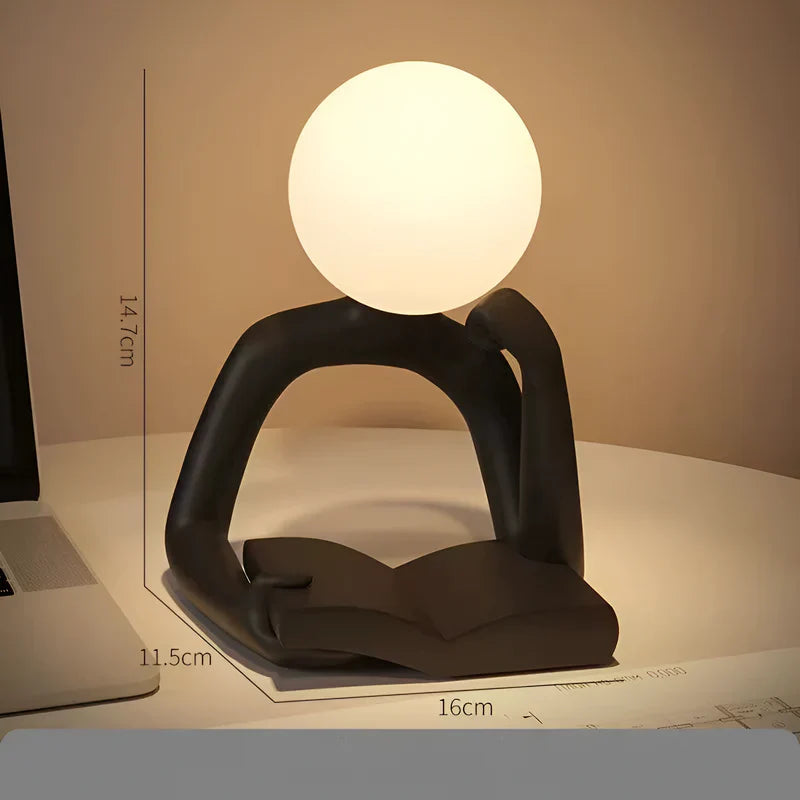 BowLift | Artistic Book Reader Table Lamp