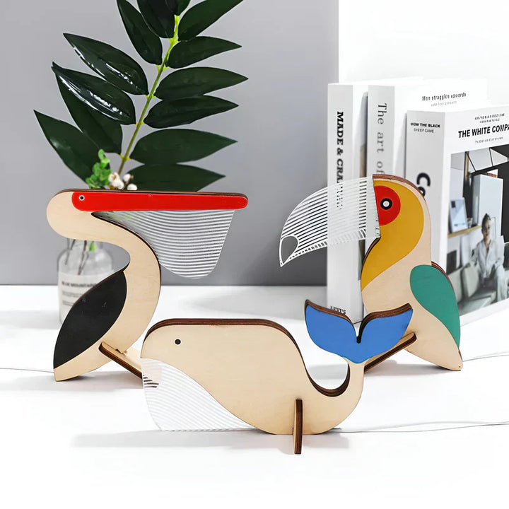 BowLift | ZooGlow Animal Skin Lamp - Atmospheric Table Lamp for a Magical Children's Room