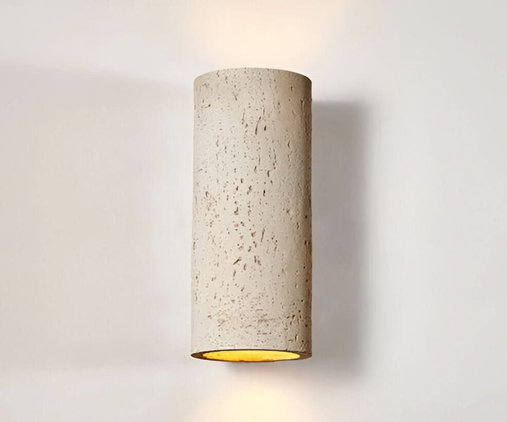 BowLift | StoneBeam LED Cylinder Wall Light – Indoor/Outdoor