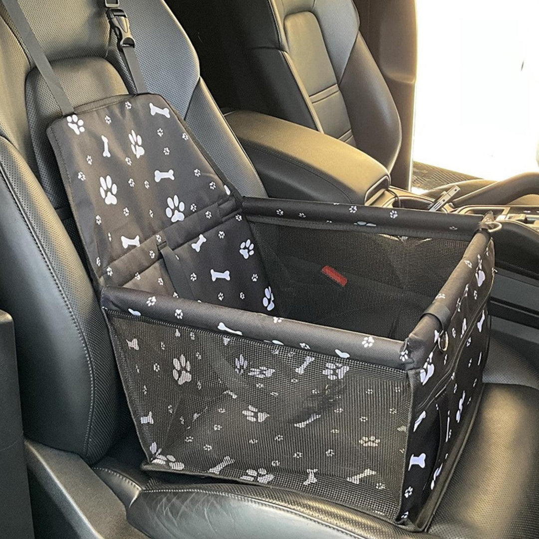 AutoPoot Elevated Dog Car Seat – Waterproof, Nonslip and Safe for On the Go | Bowlift