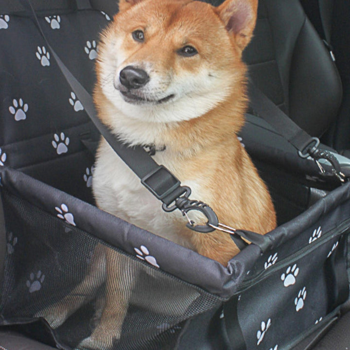 AutoPoot Elevated Dog Car Seat – Waterproof, Nonslip and Safe for On the Go | Bowlift