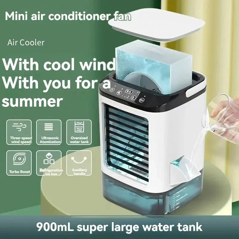 BowLift | MiniatureAC Small Portable Air Cooler – Compact & Efficient Desk Air Conditioner