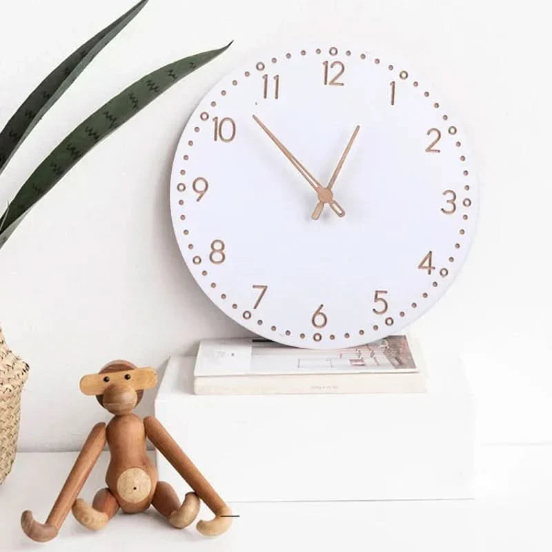 BowLift | Wooden Digital Clock with LED Time Display
