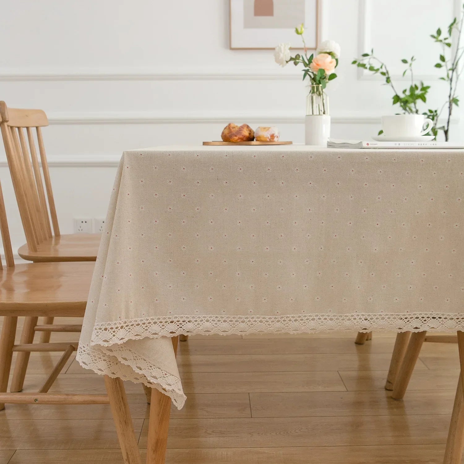 BowLift | Pastoral Cotton-Linen Tablecloth
