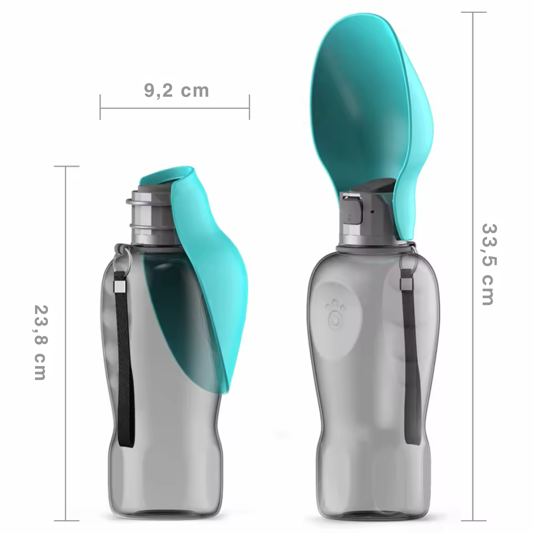 Outdoor water bottle for dogs leak-proof Bowlift
