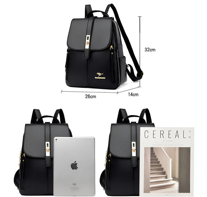 BowLift | Alena Backpack - Luxury and High-Quality Leather Women's Handbag