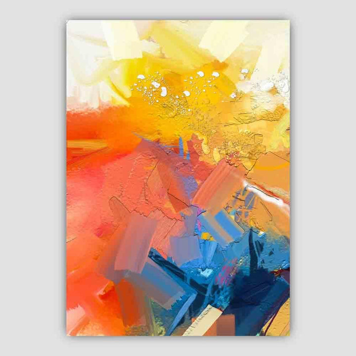 Abstract Colorful Pink and Orange Graffiti No. 1 Art Print | Bowlift