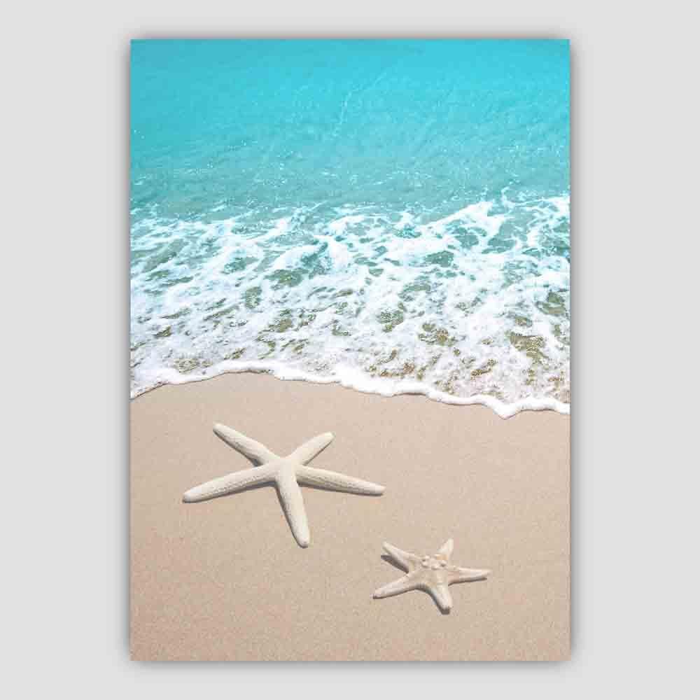 Beach, Lake and Starfish Photo Art Print | Bowlift