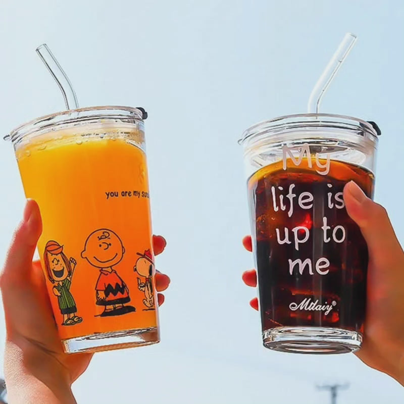 BowLift | Round Transparent Borosilicate Drinking Tumbler