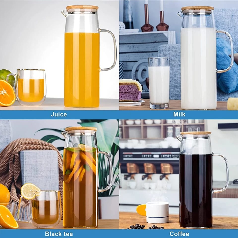 BowLift | 1.2L heat-resistant glass jug