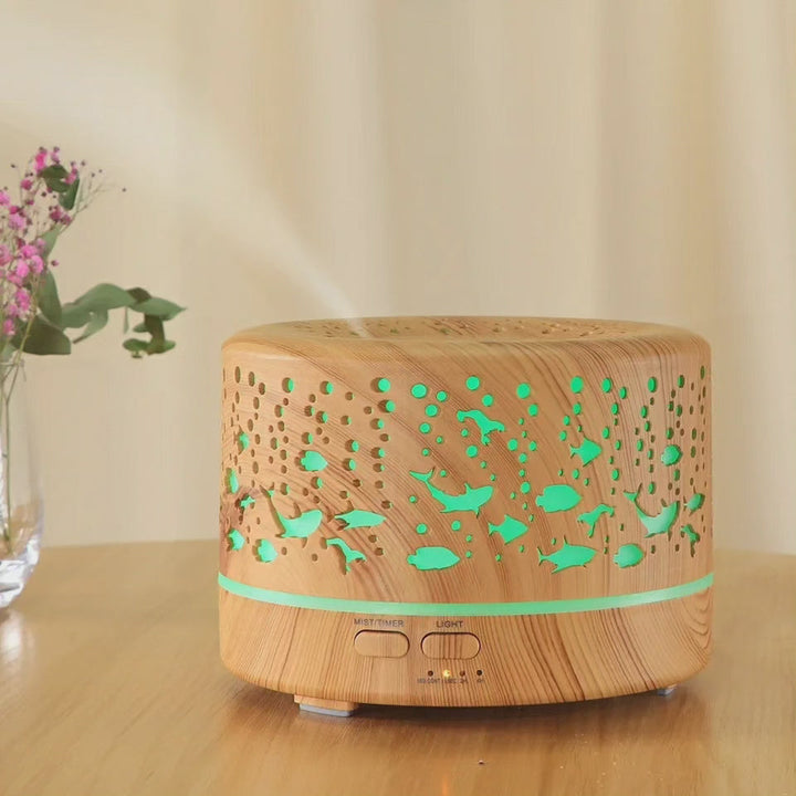 BowLift | Ultrasonic Aroma Diffuser Humidifier with Remote Control