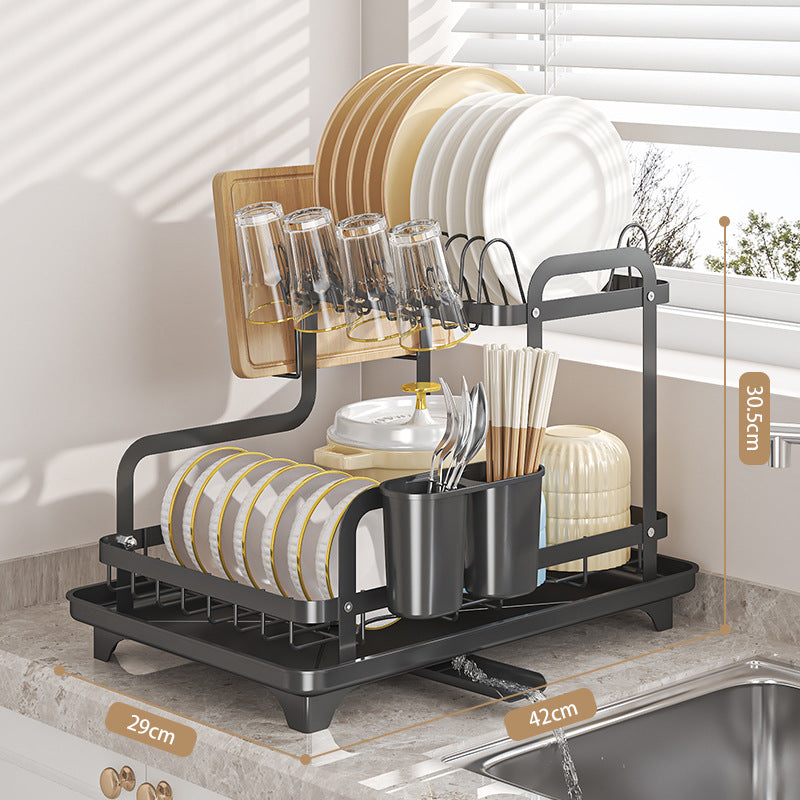 BowLift | Two-tier Dish Rack