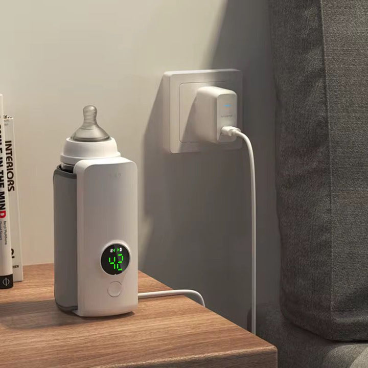 BowLift | Rechargeable Portable Travel Bottle Warmer Black Nov