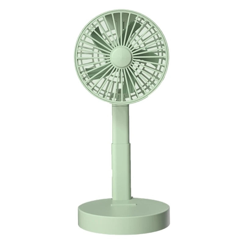 Foldable Telescopic Charging Fan, Minimalist, Mini Portable Desktop | Bowlift