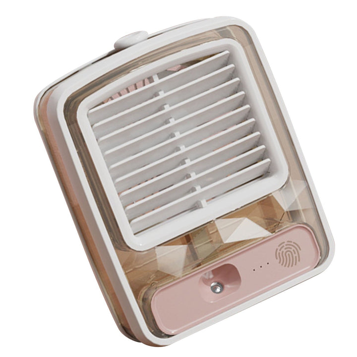 Water Cooled Desk Fan, With Humidifier Spray-Various Colours | Bowlift