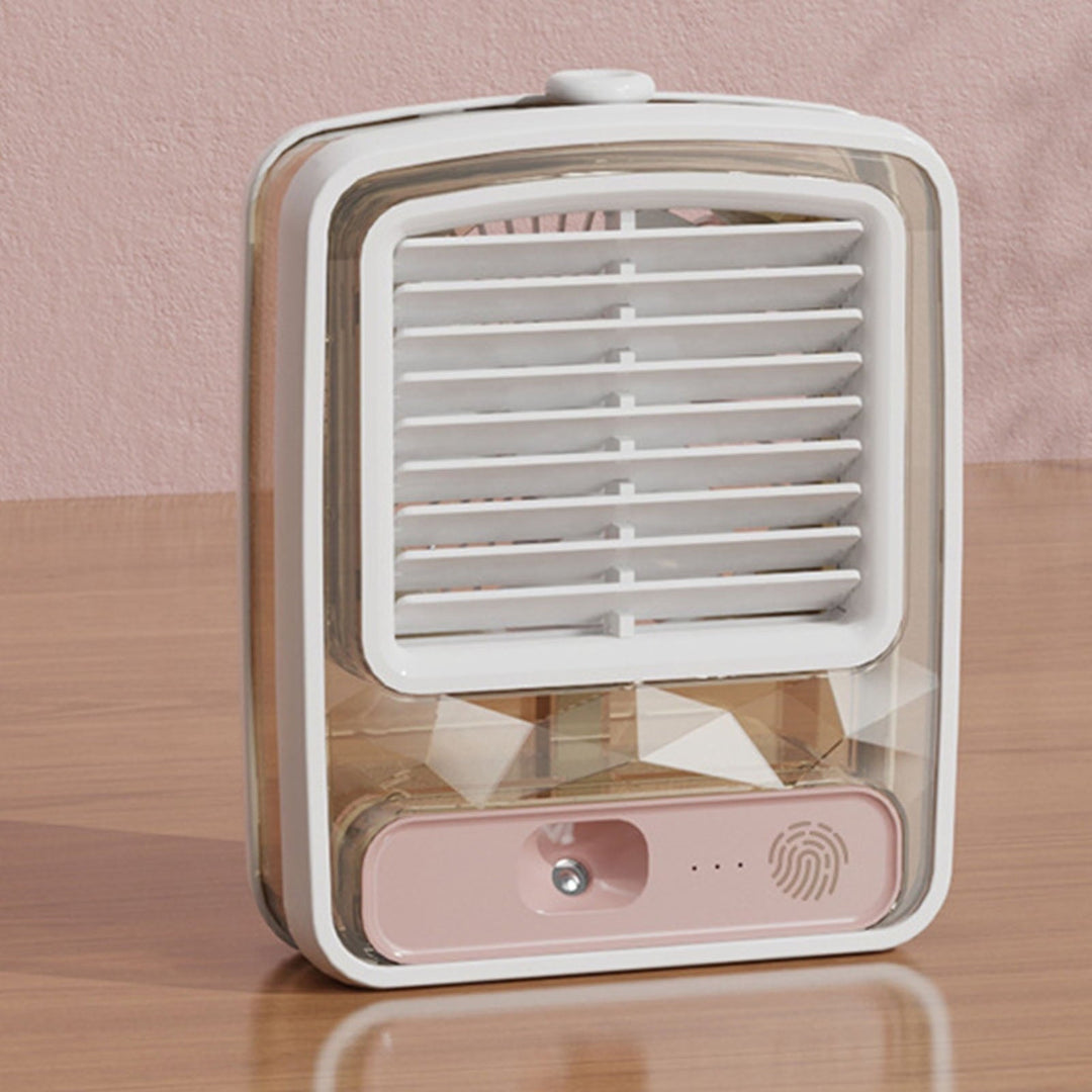 Water Cooled Desk Fan, With Humidifier Spray-Various Colours | Bowlift