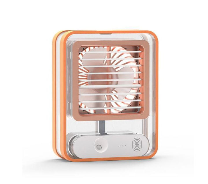Water Cooled Desk Fan, With Humidifier Spray-Various Colours | Bowlift