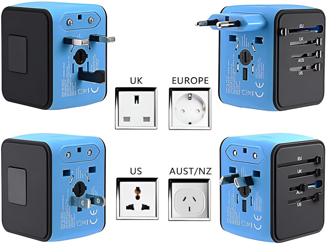 BowLift | Universal Travel Adapter | Worldwide Compatibility, Compact Design & Ideal for Frequent Flyers and International Explorers