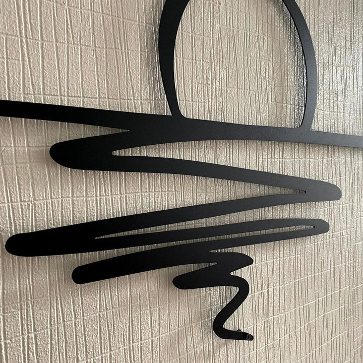 CurlMist - Modern Minimalist Wall Art Bowlift