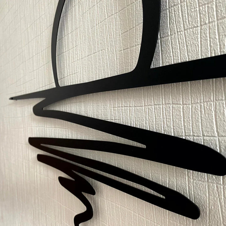 CurlMist - Modern Minimalist Wall Art Bowlift
