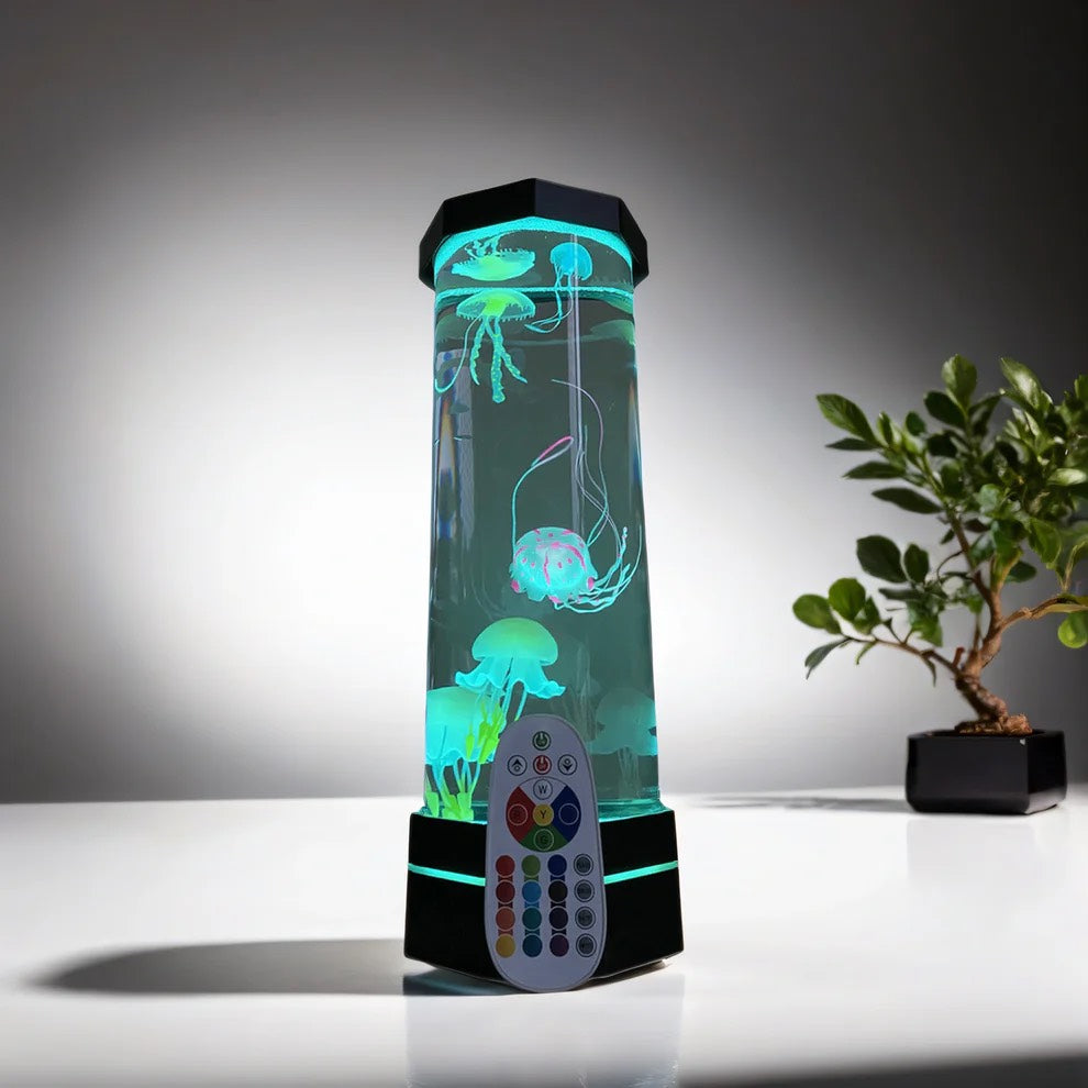 Jellyfish Aquarium Table Lamp | Bowlift